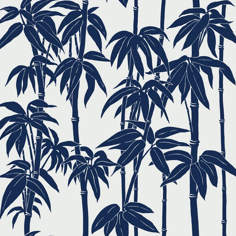 Bamboo woven effect wallpaper
