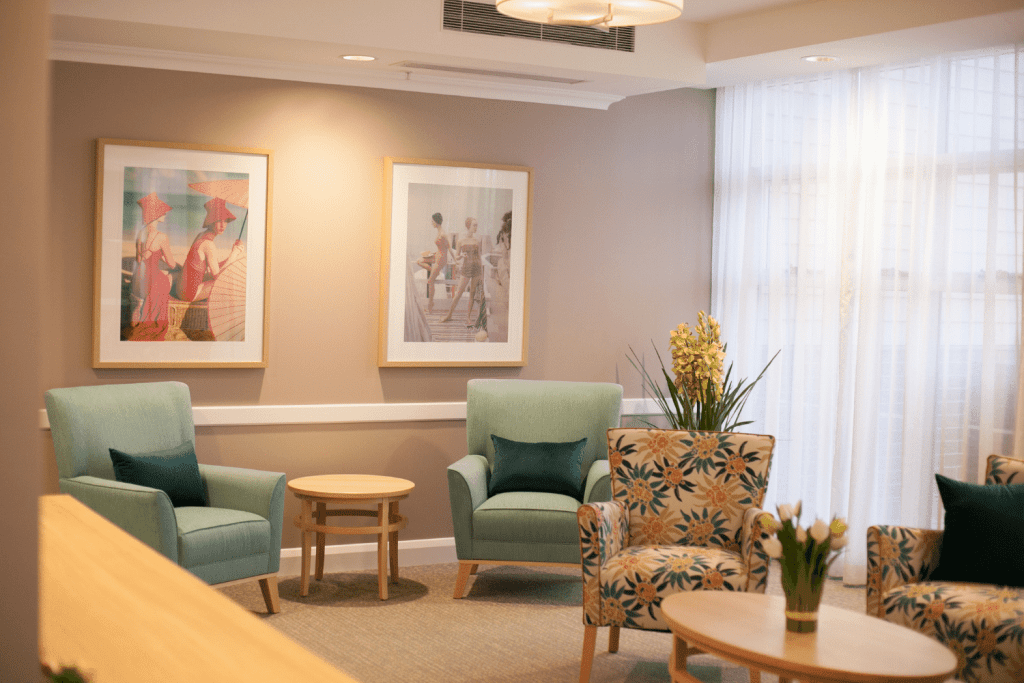 Bill's Place, aged care design, commercial fabrics