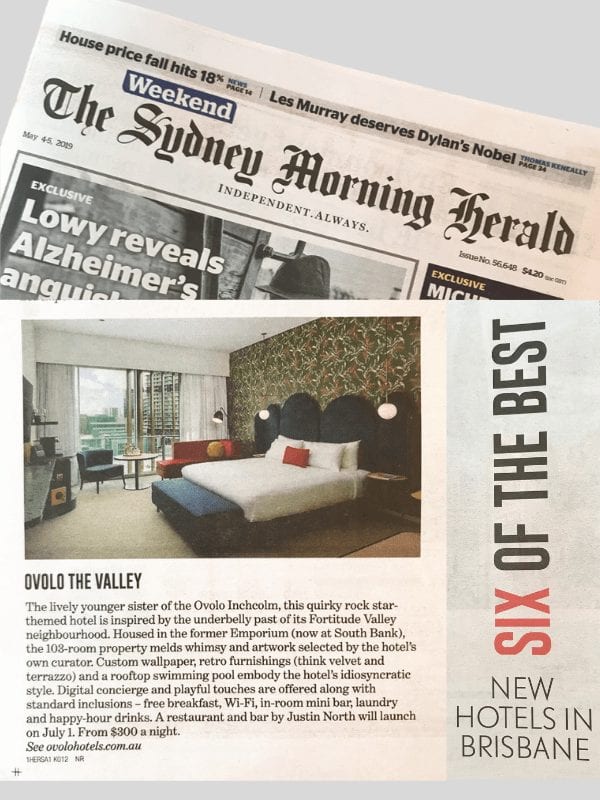 Sydney Morning Herald Ovolo The Valley