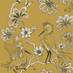 Florence Broadhurst Egrets, Gold