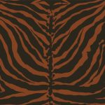 Florence Broadhurst Tiger Stripe Chocolate