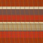 Lines On Stripes Scarlet, UV resistant fabric