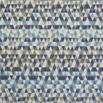 Triangles Cool Blue, outdoor textile