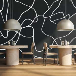 walking-the-wire-black-wall-mural-materialised-concept