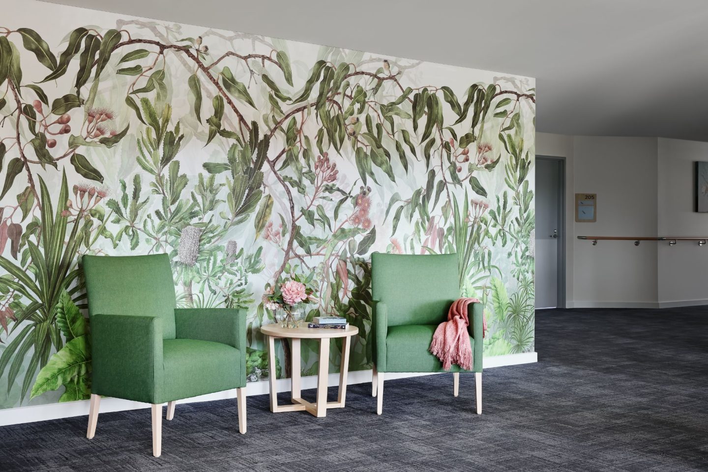 wall mural, residential aged care