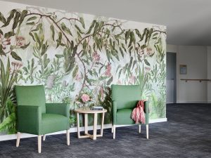 wall mural, residential aged care