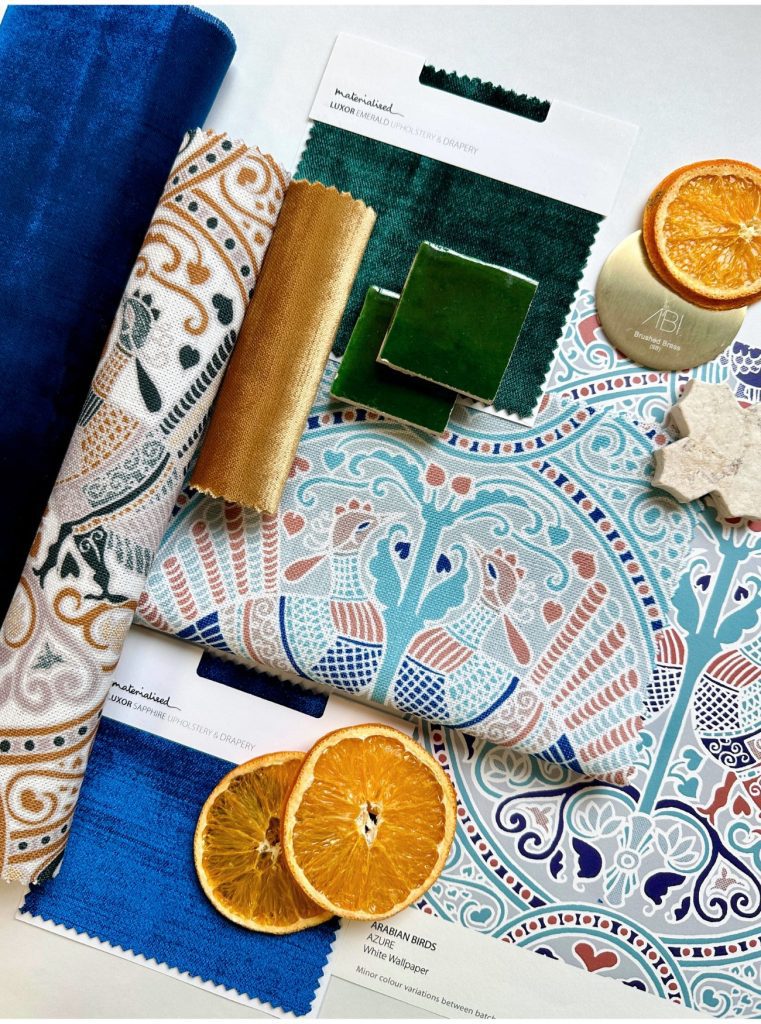 Florence Broadhurst Arabian Birds Moroccan inspo