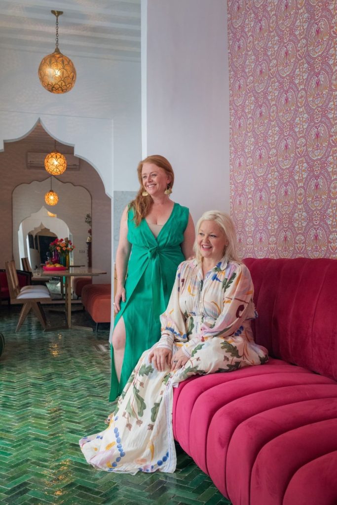 Angela Mellak and Claire Cau-Cecile