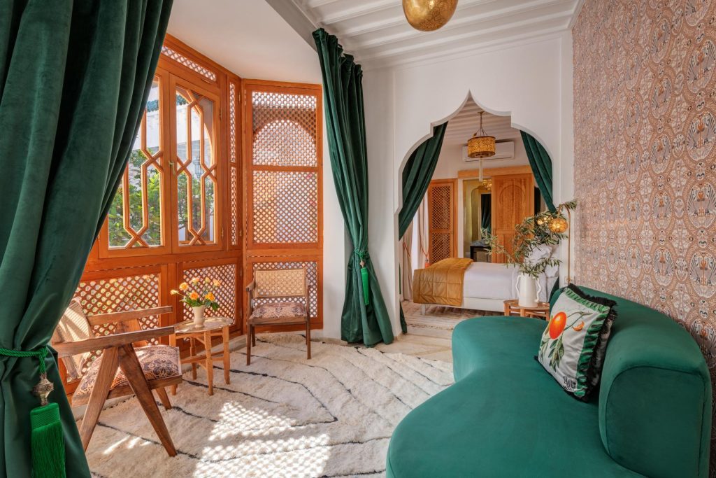 Zahara room, Riad Botanica