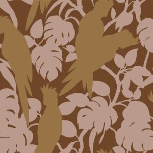 Cockatoos Earthen - Florence Broadhurst