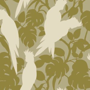 Cockatoos Gold - Florence Broadhurst