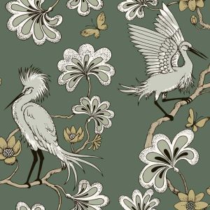 Egrets Eucalyptus - Florence Broadhurst