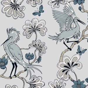 Egrets Nimbus - Florence Broadhurst