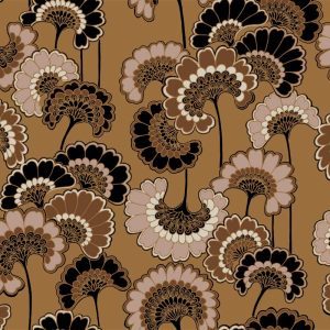 Japanese Floral Earthen - Florence Broadhurst