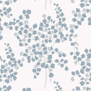 Maidenhair Fern Azure - Florence Broadhurst