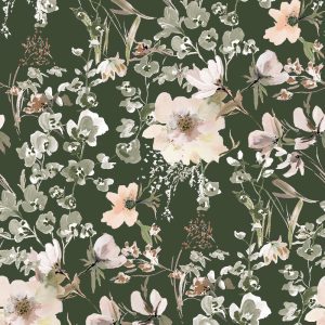 Vintage Wildflowers Ivy - Kelly Kratzing
