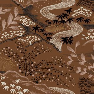 Waterfall Garden Earthen - Florence Broadhurst