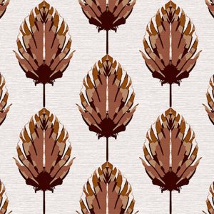 Date Palm Leaf Burnt Fig - Grace Garrett