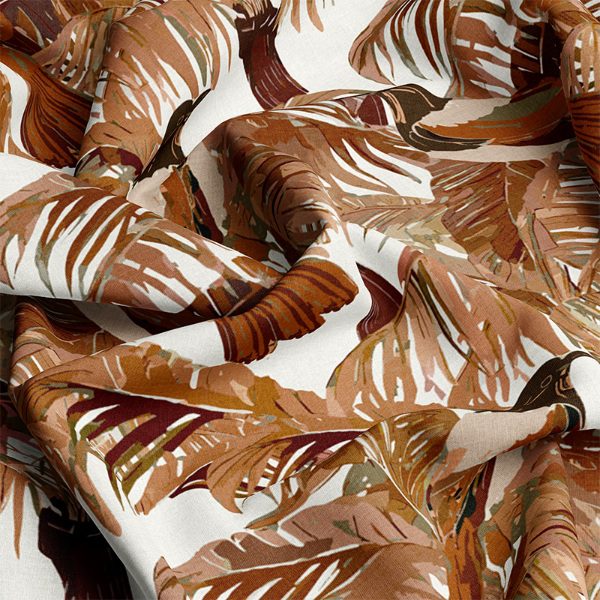 paradise palms-burnt fig-fabric-concept-materialised