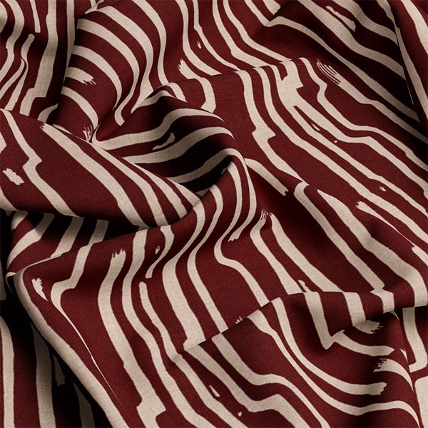 sandstone stripe-merlot-fabric-concept-materialised