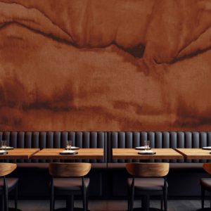 Storm Rust Wall Mural - Shibori