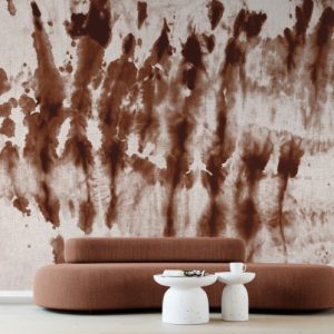 Wyoming Rust Wall Mural - Shibori