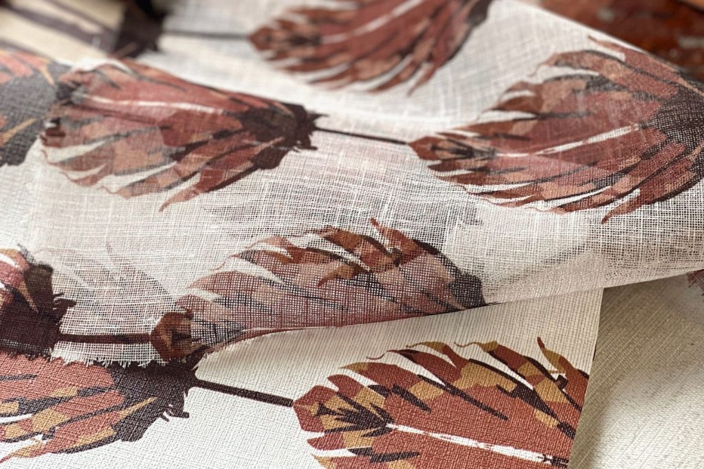 Biophilic interior design, window covering, Date Palm