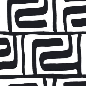 Meander Stripe Bone - TEX