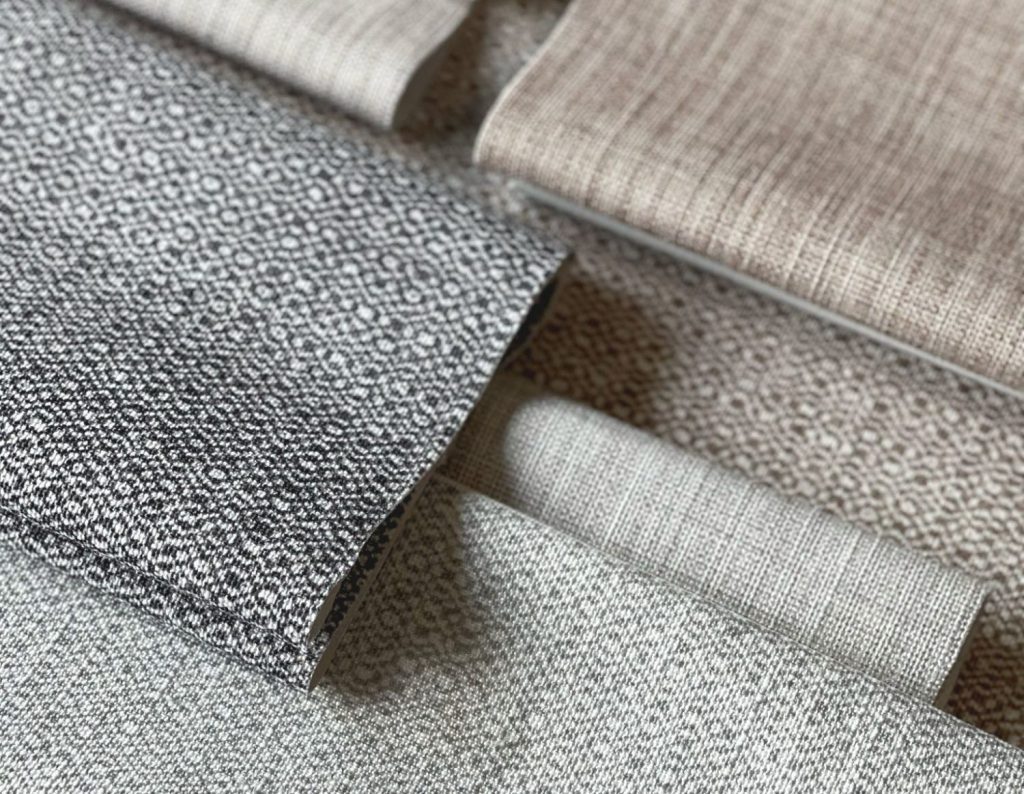 Printed drapery, blockouts