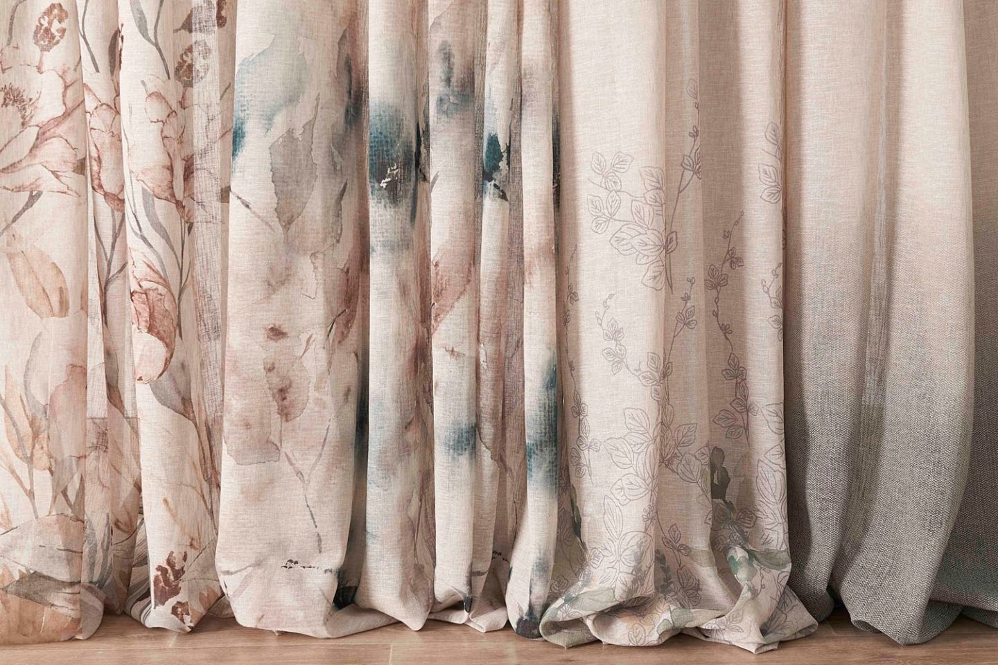 Printed drapery