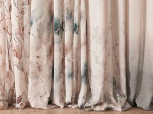 Printed drapery
