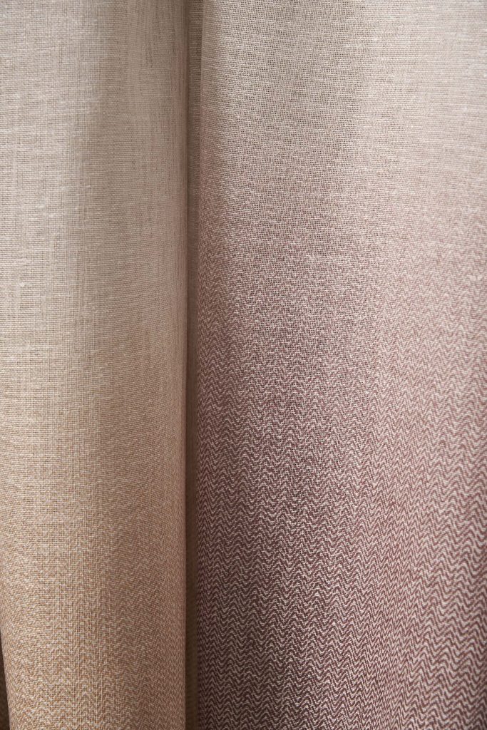 printed drapery
