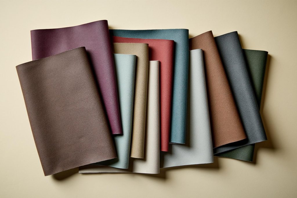 Terrapebble, biodegradable faux leather