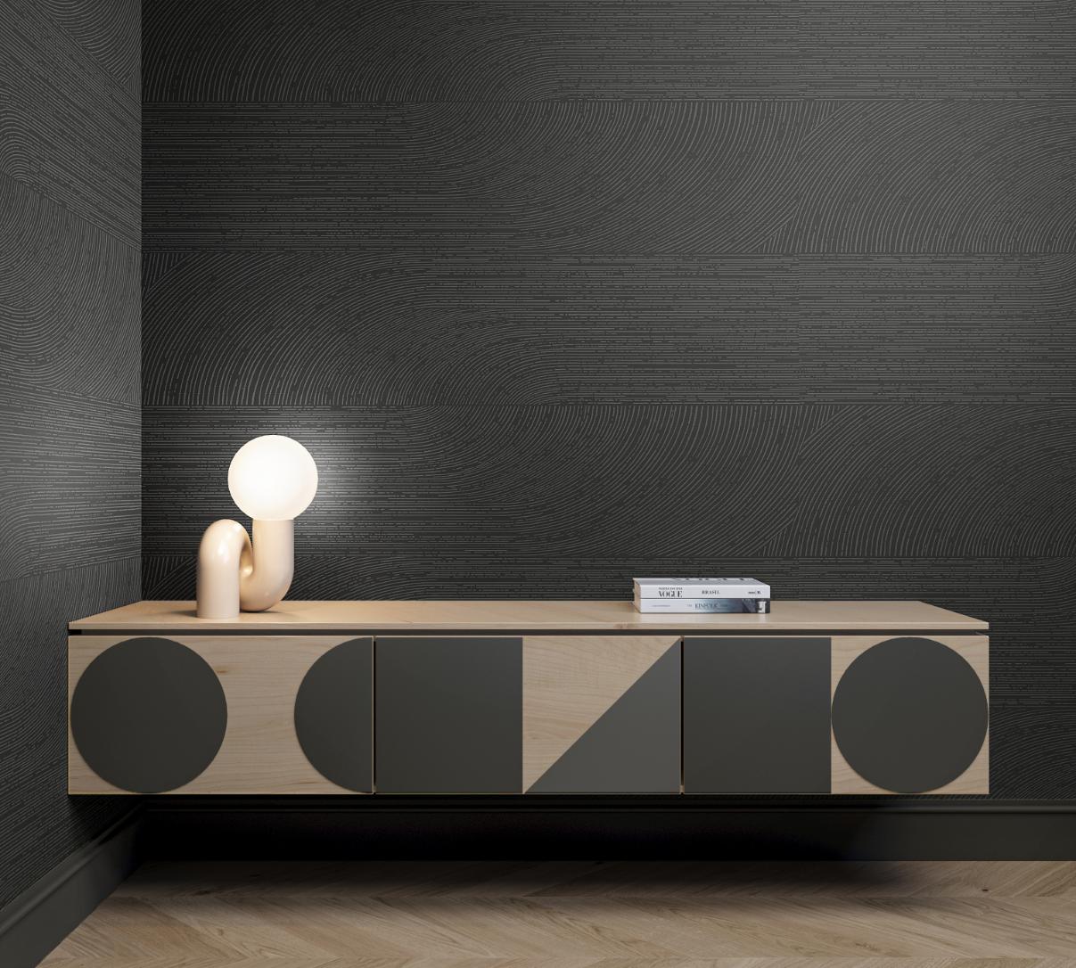 Awaken wallcovering, BLUE collection