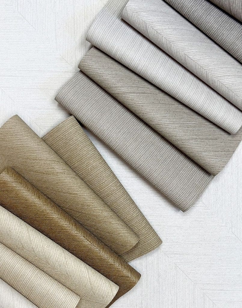 Dune Row wallcovering samples